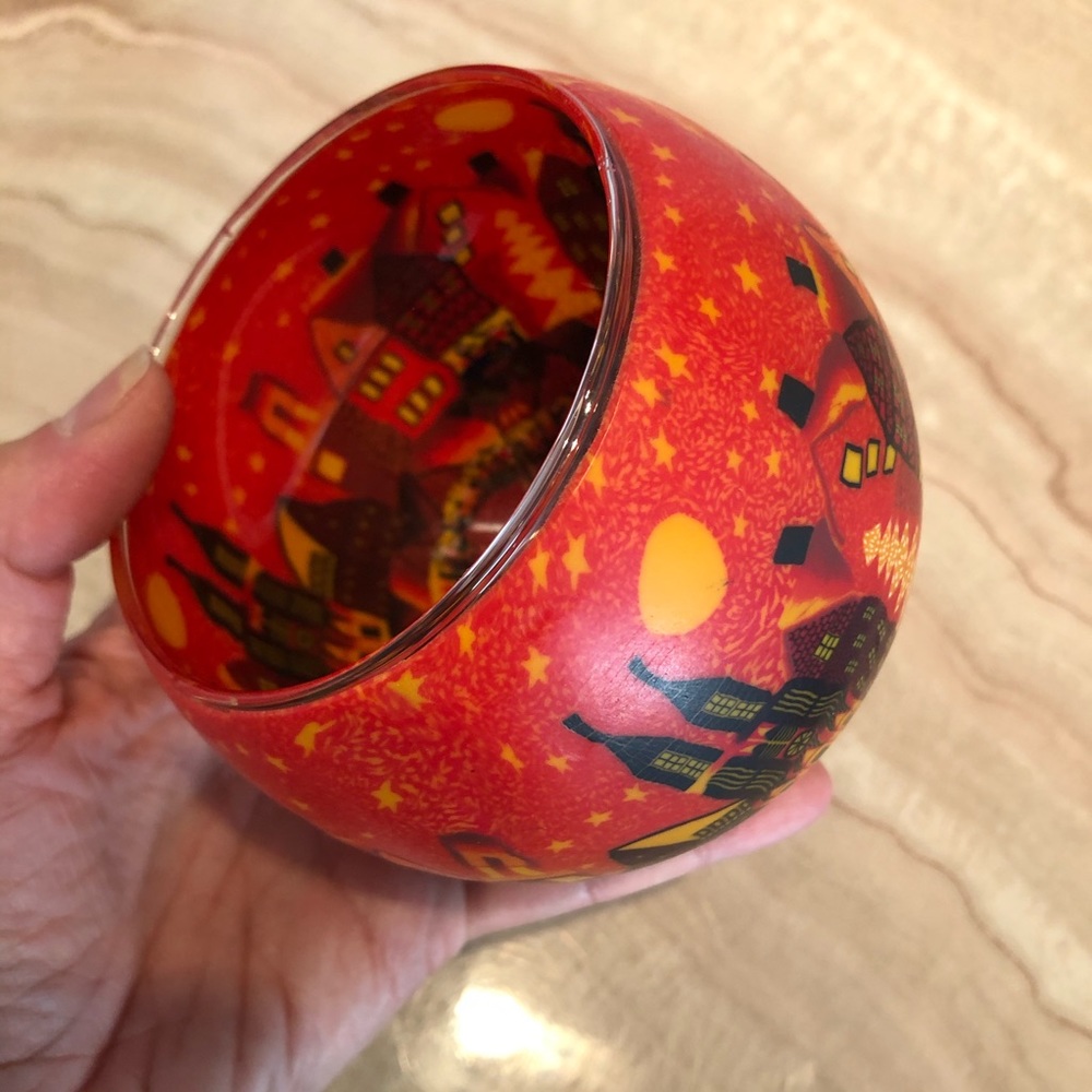European glass candle holder - Picture 6 of 11